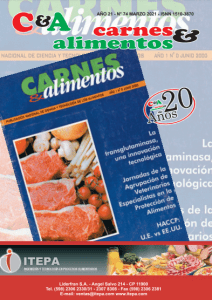 Revista C&A La revista de Carnes y Alimentos del Uruguay